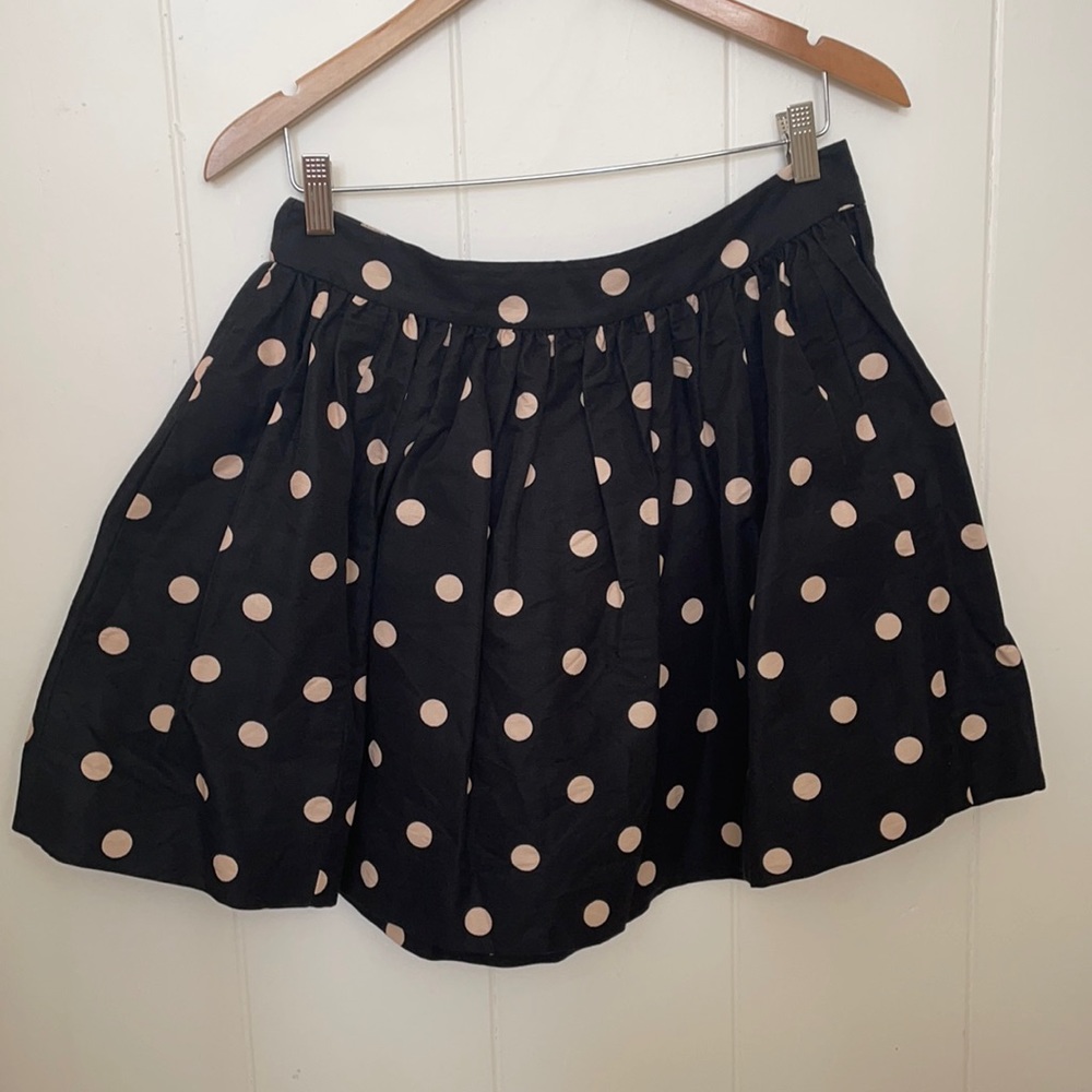 Kate Spade Polka Dot Decco Dot Coreen Mini Skirt